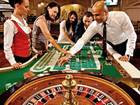 roulette de casino terrestre