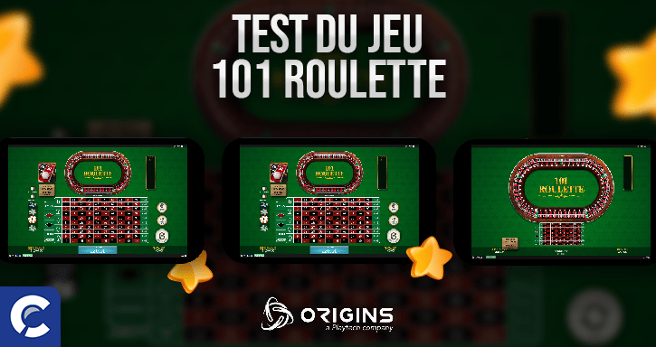 test du jeu 101 roulette