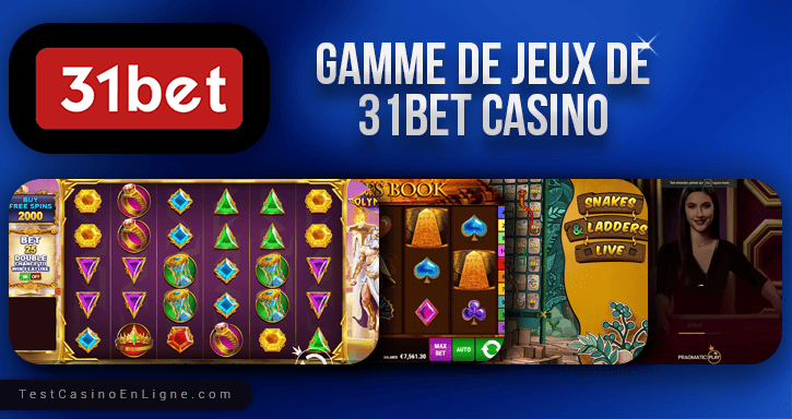 jeux de 31bet casino