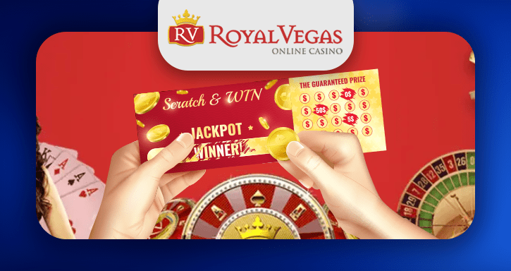 400 000 € à gagner avec la promotion Scratch2Win de Royal Vegas !