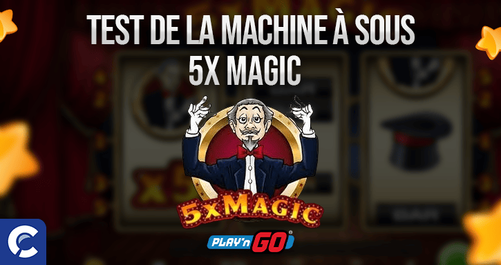 examen de la machines à sous 5x magic