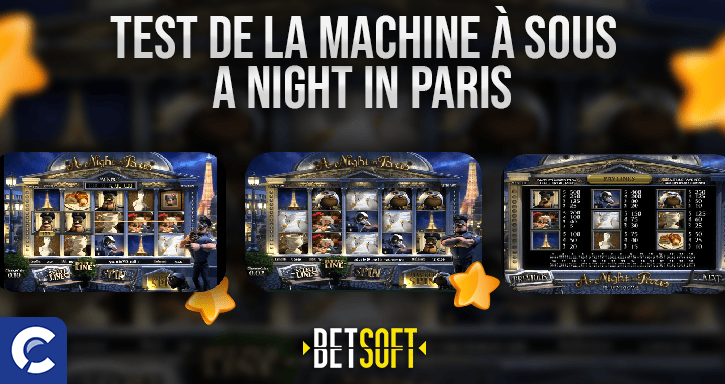 test  de la machines a sous a night in paris