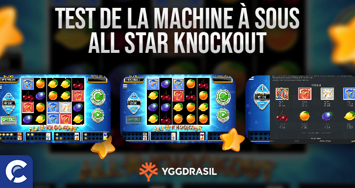 test de la machine à sous all star knockout