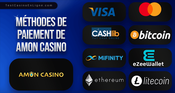 methode de paiement de amon casino