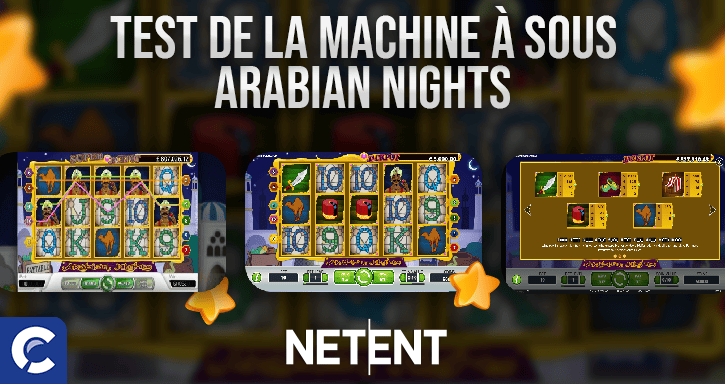 test  de la machines a sous arabian nights