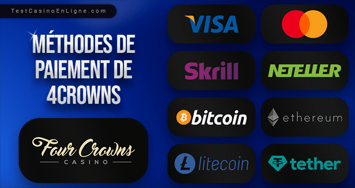 service bancaire de 4crowns casino