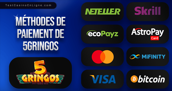 service bancaire de 5gringos casino