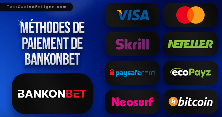 service bancaire de bankonbet casino