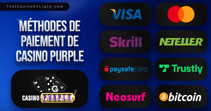service bancaire de purple casino