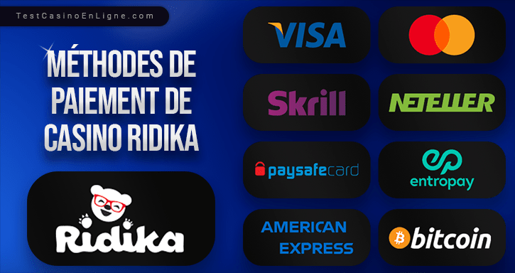 service bancaire de ridika casino