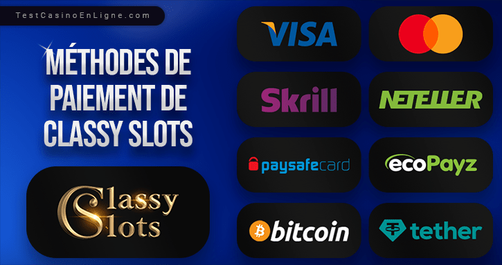 service bancaire de classyslots casino