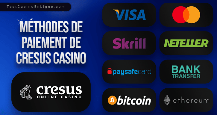 service bancaire de cresus casino