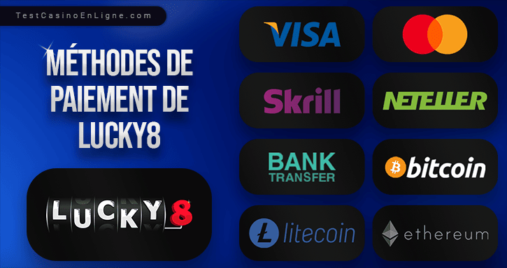 service bancaire de lucky8 casino