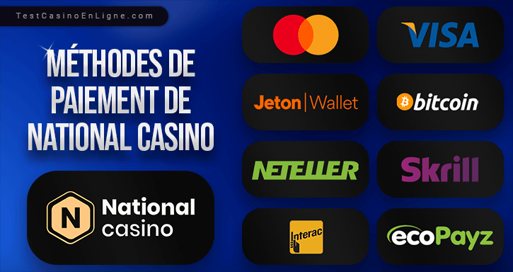 service bancaire de national casino