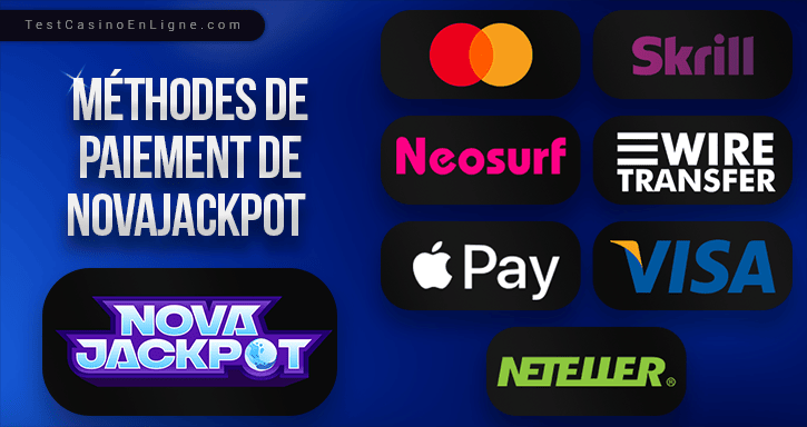 service bancaire de novajackpot casino