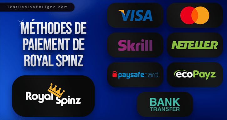 service bancaire de royal spinz casino