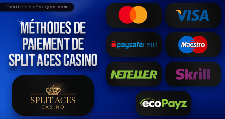 service bancaire de split aces casino