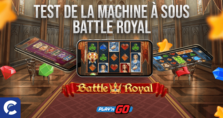 test de la machines à sous battle royal