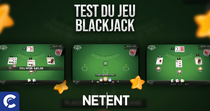 test du jeu blackjack