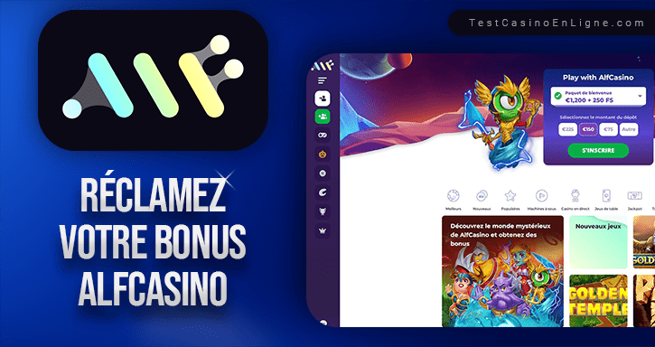 bonus sur alfcasino