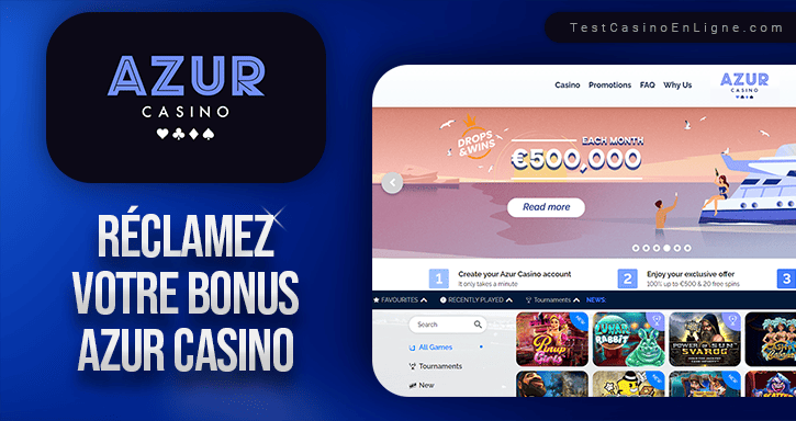 bonus de azur casino