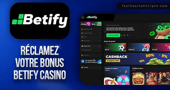 bonus de betify casino