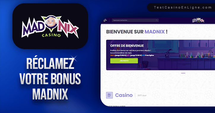 bonus de madnix casino