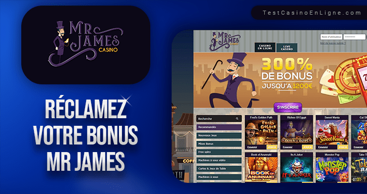 bonus du casino mr james