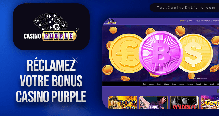 bonus de purple casino