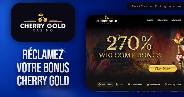 bonus de cherry gold casino