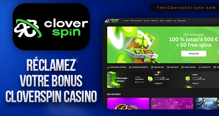 bonus de Cloverspin Casino