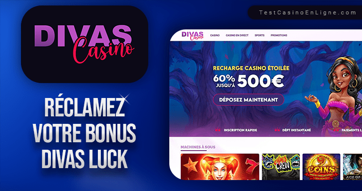 bonus de divas luck casino