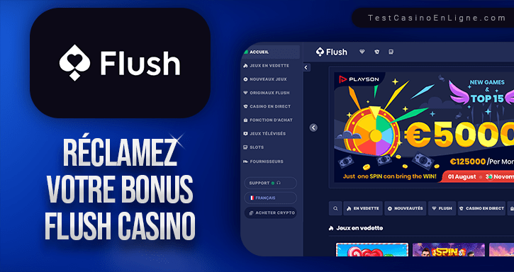 bonus de flush casino