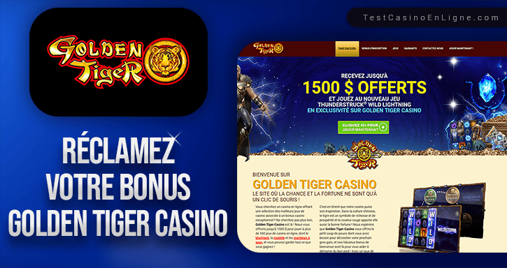 bonus de golden tiger casino