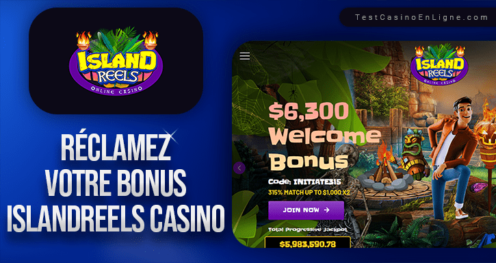 bonus de  island reel casino