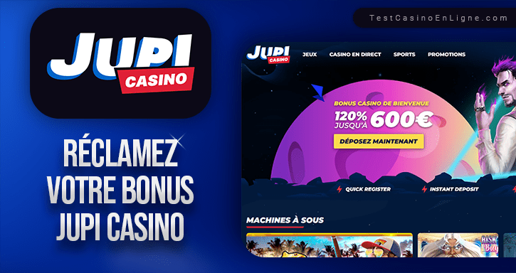 bonus de Jupi casino