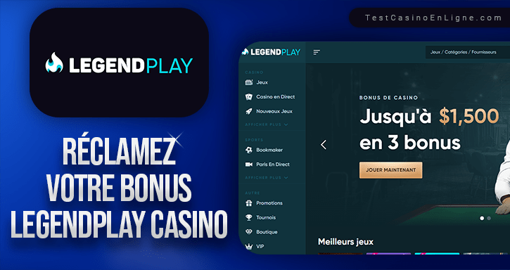 bonus de legendplay casino