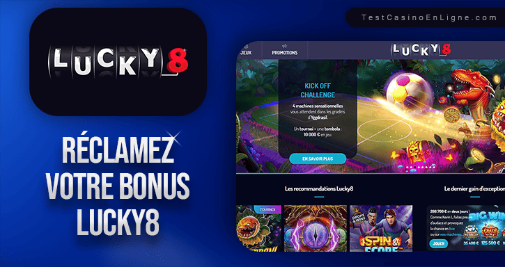 bonus de lucky8 casino