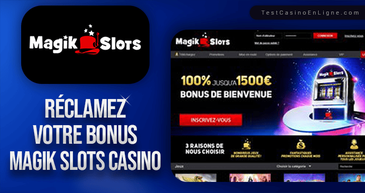 bonus de casino magik slots