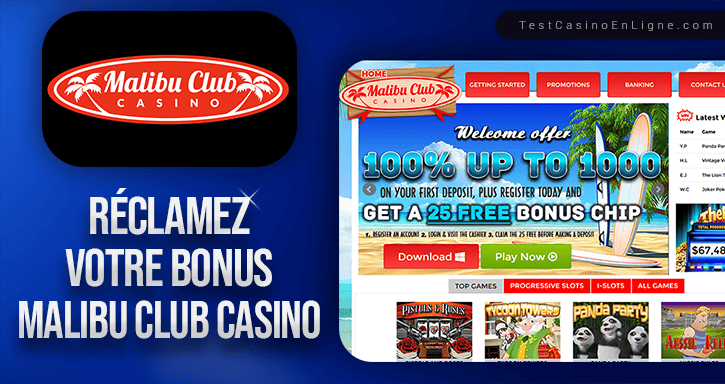 bonus de casino malibu club