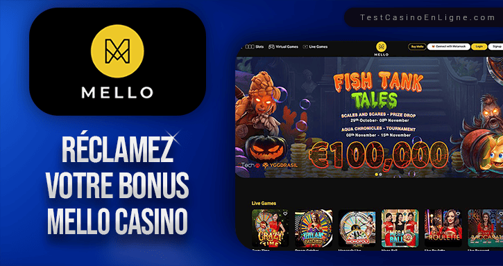 bonus de Mello casino