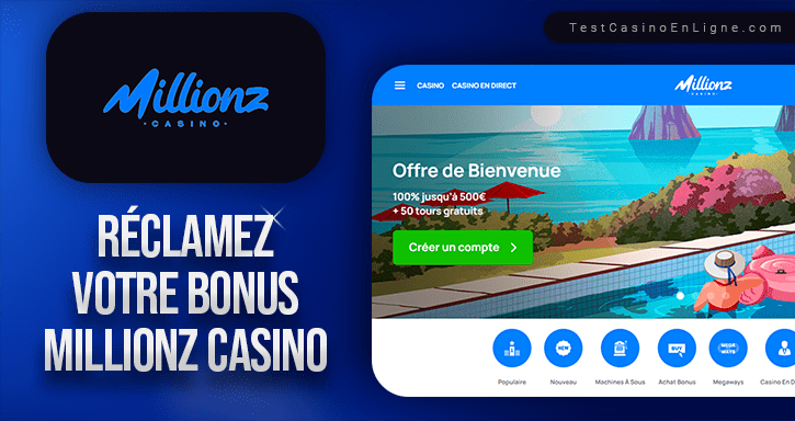 bonus de millionz casino