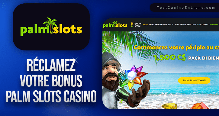 bonus de Palmslots casino