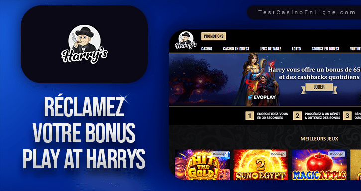 bonus de Playatharrys casino