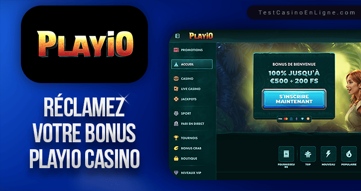 bonus playio casino