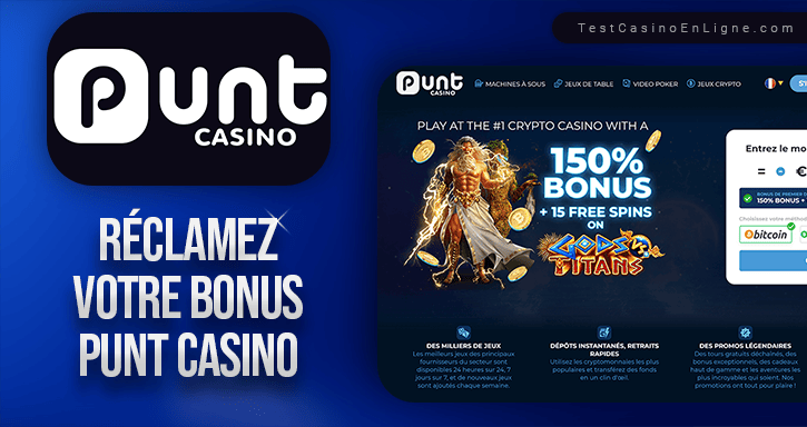 bonus de punt casino