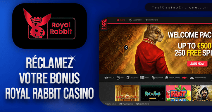 bonus de casino royal rabbit