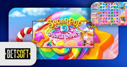Bonus sans dépôt de Betsoft sur le jeu Sugar Pop 2: Double Dipped