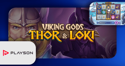 Bonus sans dépôt sur la machine à sous Viking Gods : Thor & Loki