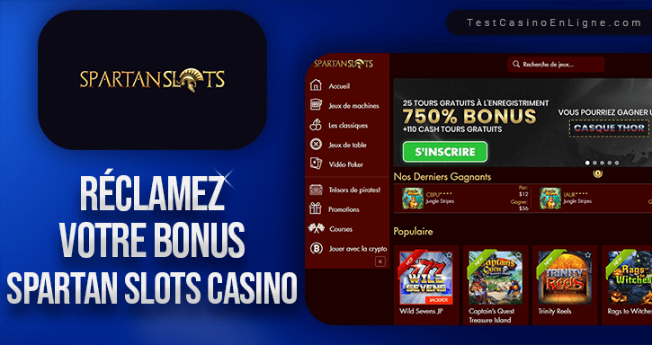 bonus de spartan slots casino